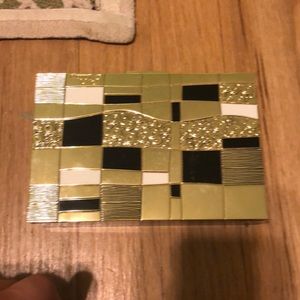 Gold jewelry box
